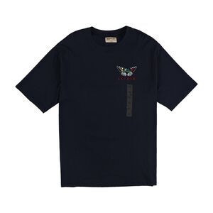 AGtawh Mens Butterfly Graphic T-Shirt, Blue, NWT